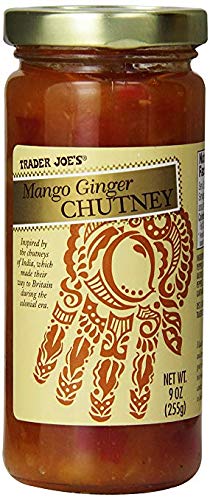 Trader Joe's Mango Ginger Chutney 9 oz (Case Of 3)