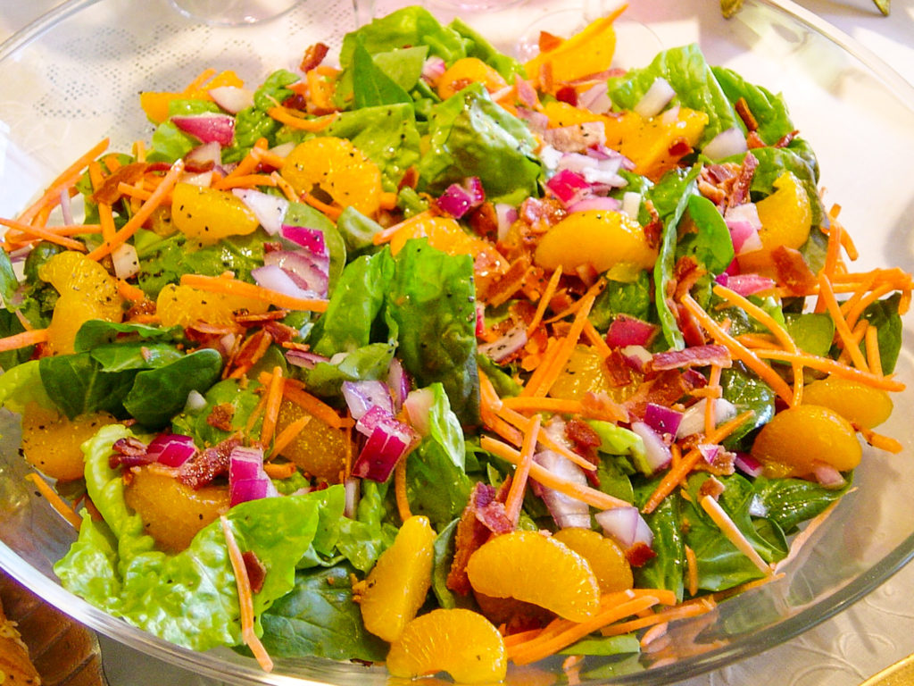 carnival mardi gras salad bar