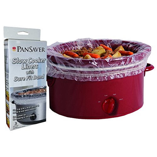 PanSaver 12 Pack Disposable Slow Cooker Liners