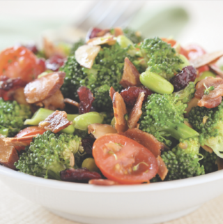 Broccoli Salad Plant Forward Cancer Prevention Month