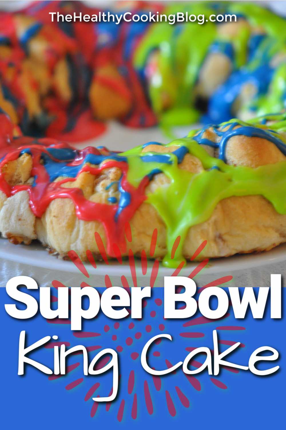 How To Make King Cake Recipe with Crescent Rolls - Easy King Cake