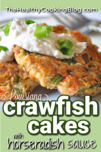 Crawfish Cakes with Horseradish Sauce