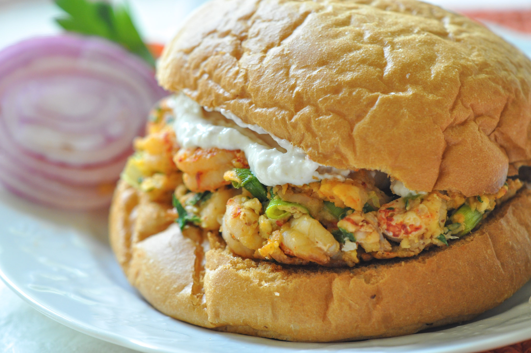 My Cajun Crawfish Burgers Recipe Tops Easy Crawfish Recipes Favorites