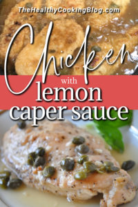 Chicken Lemon Caper Sauce