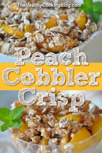 Peach Cobbler Crisp