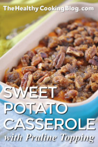 Sweet potato casserole Thanksgiving menu ideas