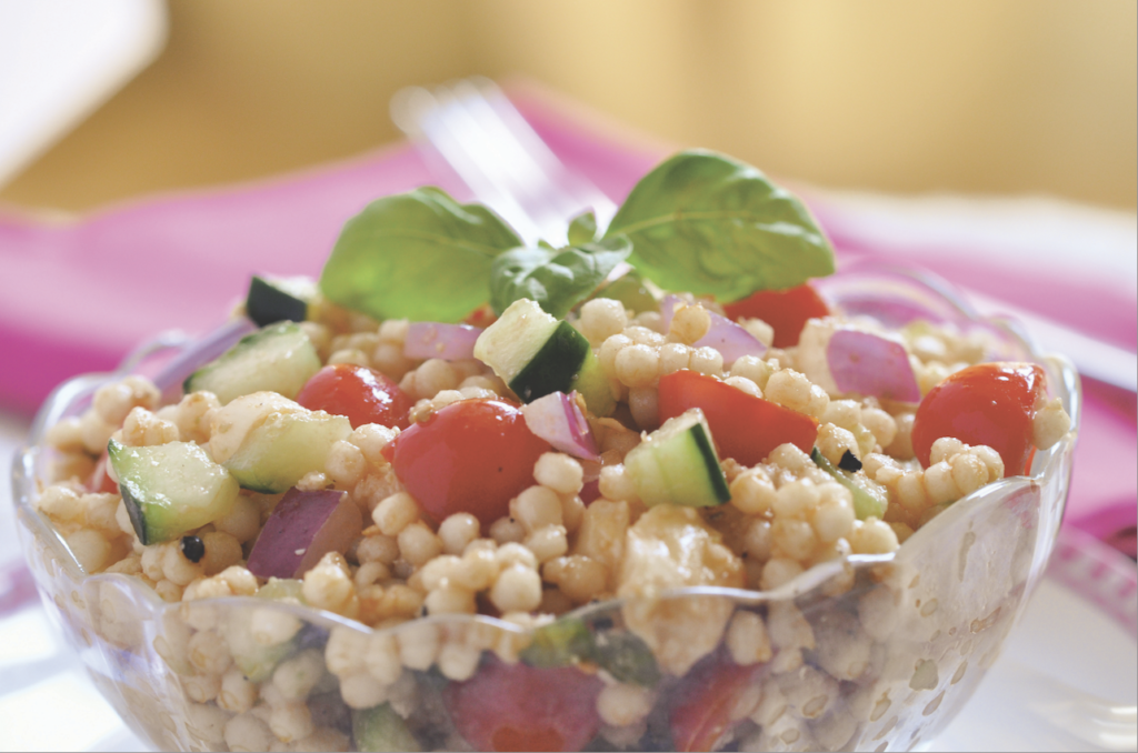 Bruschetta Couscous Salad - Perfect Spring to Summer Salad - The ...