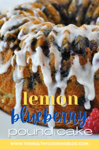 lemon blueberry pound cake pinterest